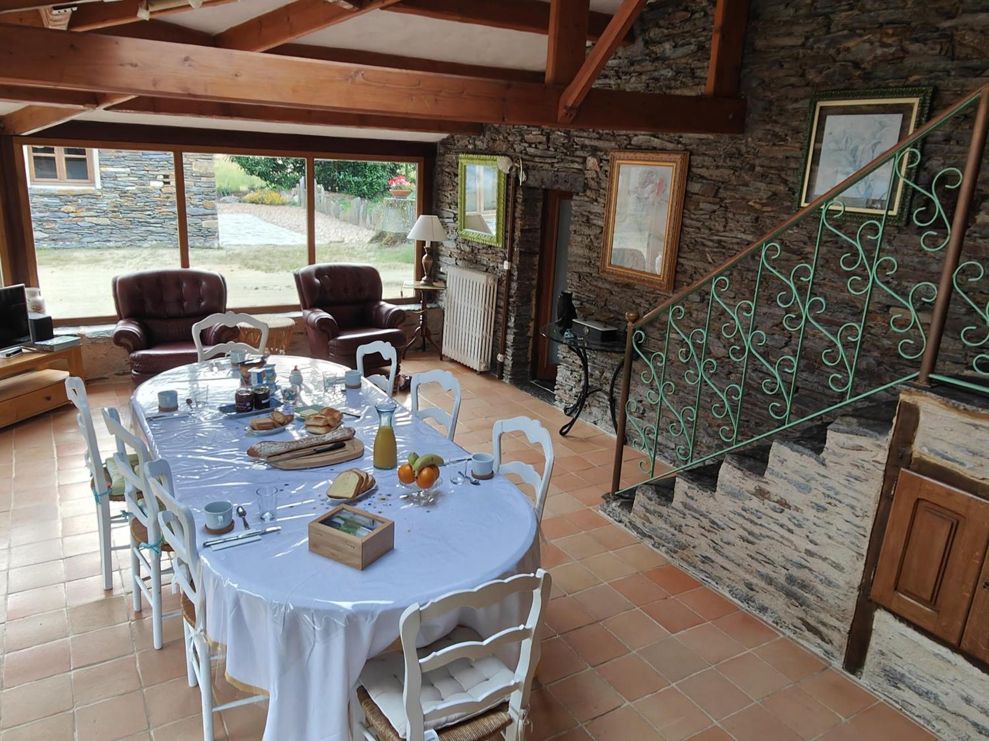 Chambre d'hôtes Saint Jacob Relais de Chasse du XVIII Siècle Les Fougerêts Exterior foto